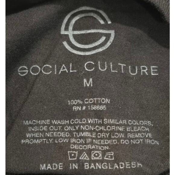 Social Culture Día de los Muertos Crop Tee – Size M (New) - Picture 4 of 4